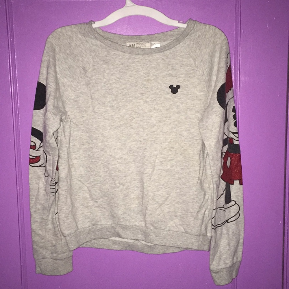 Mickey and minny long sleeve shirts